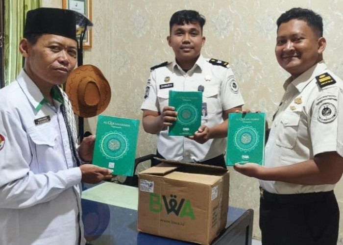 Perkuat Iman di Balik Jeruji, Lapas Narkotika Muara Beliti Terima Wakaf Alquran dari Badan Wakaf Alquran