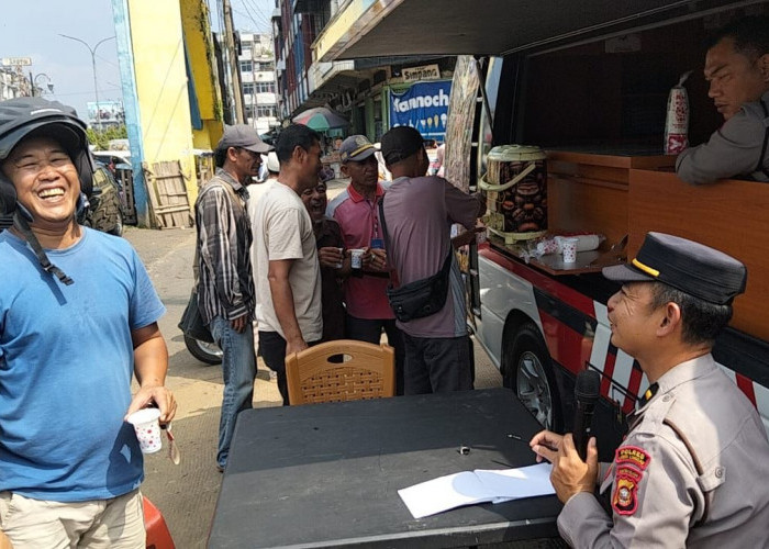 Curhat ke Polisi Sambi Ngopi, Polres Lubuk Linggau Laksanakan Program Bang Kopling 