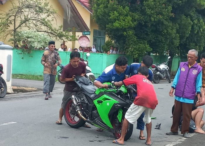 PNS Tewas, Jupiter vs Ninja Dikemudikan Remaja di Lubuk Linggau