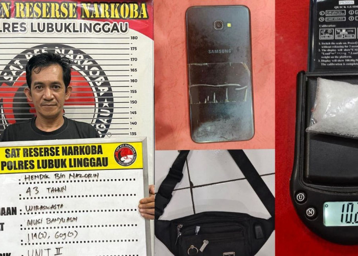 Antarkan Sabu ke Lubuk Linggau, Warga Muba Ditangkap Petugas Satres Narkoba