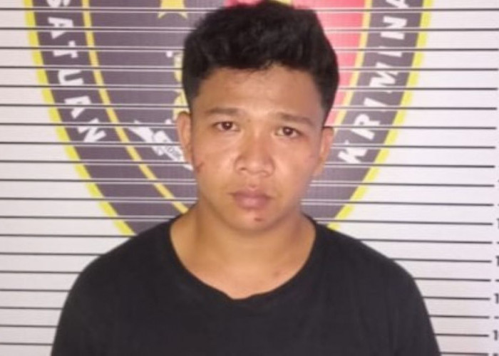 Ini Tersangka yang Ditangkap di Alfamart Batu Urip Taba Lubuk Linggau, Warga Karang Dapo Muratara