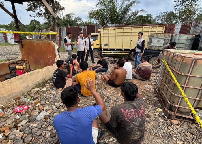 Modus Penyelewengan BBM Subsidi di Musi Rawas, Truk Tangki Bukannya ke SPBU, Kencing ke Gudang Ilegal