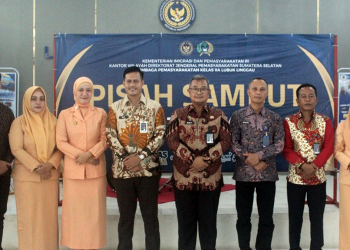 Lapas Lubuk Linggau Gelar Pisah Sambut Pejabat Struktural Eselon V