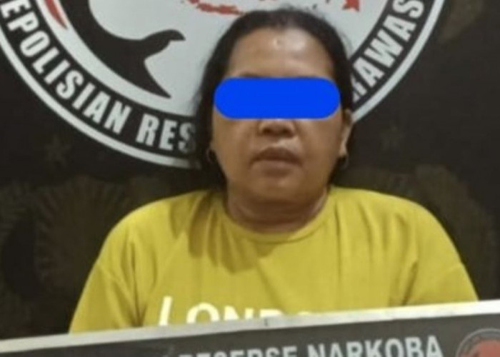 Polisi di Musi Rawas Tangkap Seorang Ibu, Diancam Denda Rp800 Juta, Simpan Sabu di Bawah Kasur