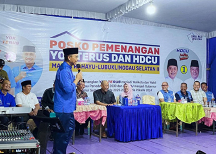 Disela Reses Tahap I, Anggota DPRD Sumsel H Hendra Gunawan Hadiri Syukuran Kemenangan HDCU dan YOKteRUS