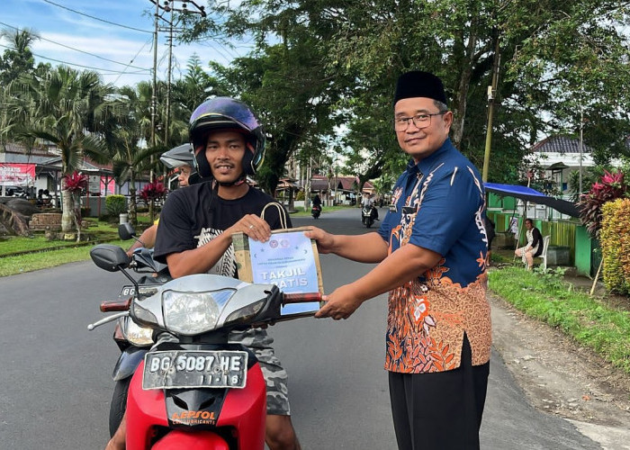 Tebar Kebaikan di Bulan Suci Ramadan, Lapas Lubuk Linggau Berbagi Takjil untuk Masyarakat