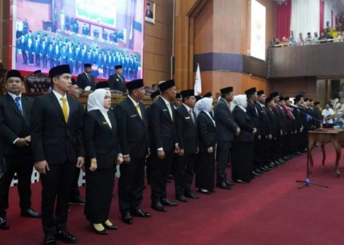 40 Caleg Terpilih Resmi Dilantik Jadi Anggota DPRD Mura, Berikut Daftar Namanya