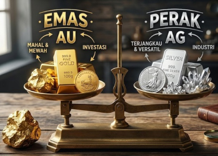 Investasi Emas VS Perak, Mana yang Lebih Untung? Cek di Sini