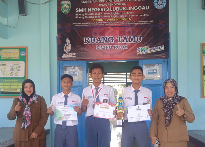 Pelajar SMKN 3 Lubuklinggau Raih Prestasi FLS2N dan O2SN Provinsi