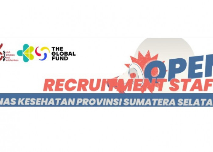 Recruitmen Staff Dinas Kesehatan Provinsi Sumatera Selatan, Berikut Posisi dan Kualifikasinya