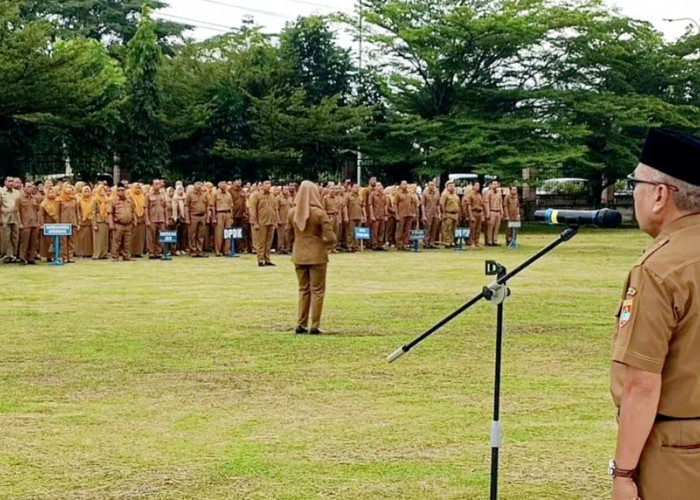 Apel Bersama Usai WFH, Ini Pesan Sekda untuk ASN Musi Rawas