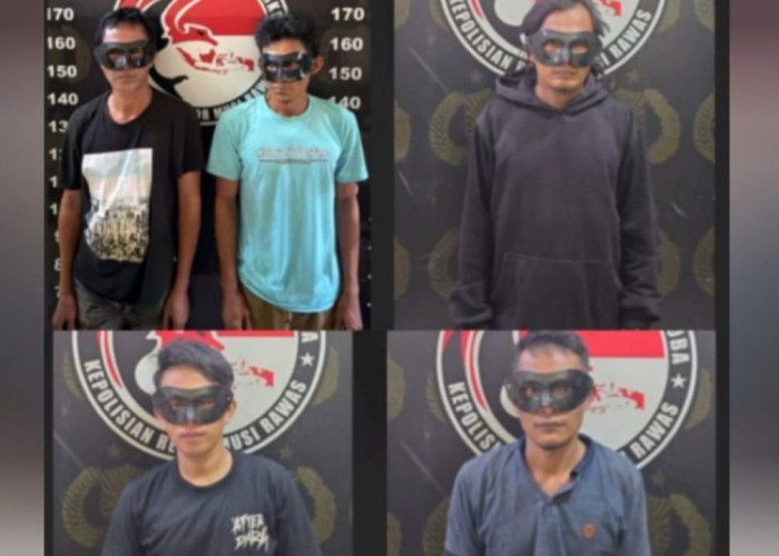 Penggerebekan di PT Bina Sains Cemerlang, Satnarkoba Polres Musi Rawas Amankan 5 Orang