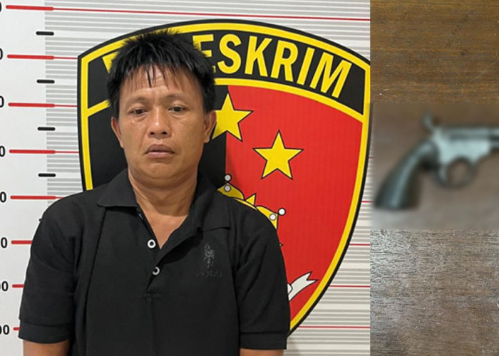 Sultan di Musi Rawas Utara Letakkan Pistol Rakitan di Atas Mesin Cuci, Ditangkap Polisi