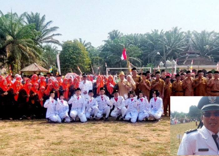 Upacara Peringatan Detik-detik Proklamasi HUT ke-81 Kemerdekaan RI di Petrans Jaya Musi Rawas Khidmat