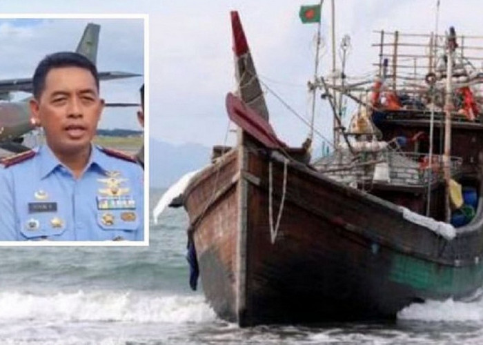 TNI AU Lanud Iskandar Muda, Patroli Udara Cegah Masuknya Imigran Rohingya ke Aceh