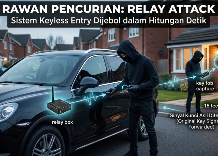 Daftar Mobil Rawan Pencurian Relay Attack di Rest Area Saat Mudik Lebaran, Simak Alasan Detailnya