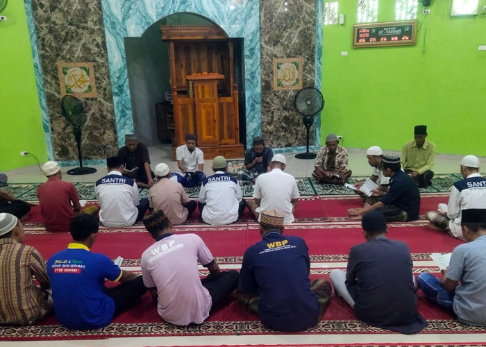 Mengisi Waktu di Bulan Ramadan, Warga Binaan Lapas Narkotika Muara Beliti Rutin Tadarus Alquran