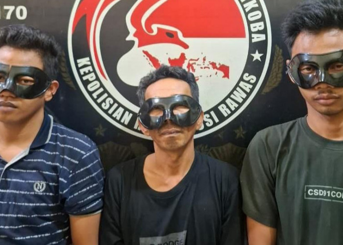 3 Warga Tugumulyo Musi Rawas Jadi Pengedar Sabu, Ditangkap Bersamaan di Rumah
