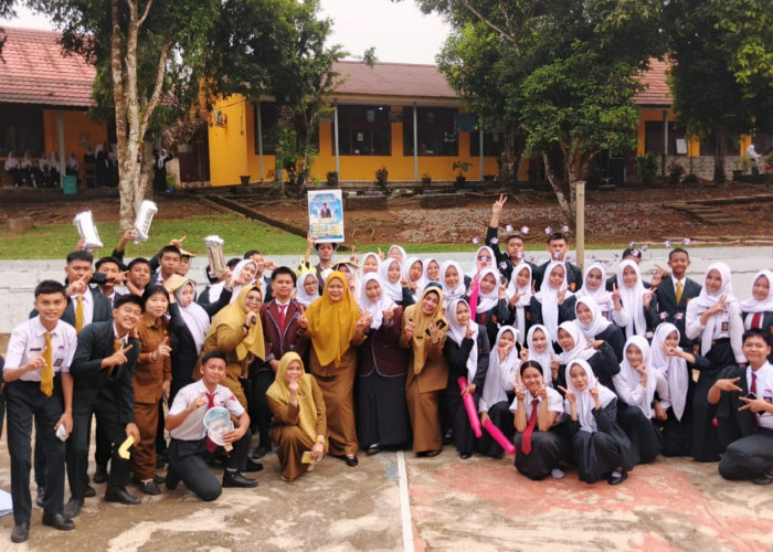 Kampanye Calon Ketua OSIS SMAN 1 Lubuk Linggau 2026: Bayu dan Attisyha Adu Gagasan dan Program Unggulan
