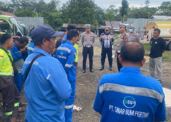 Paska Insiden Truk Tangki dan Bus ALS di Muratara, Polres Musi Rawas Lakukan Ramp Check