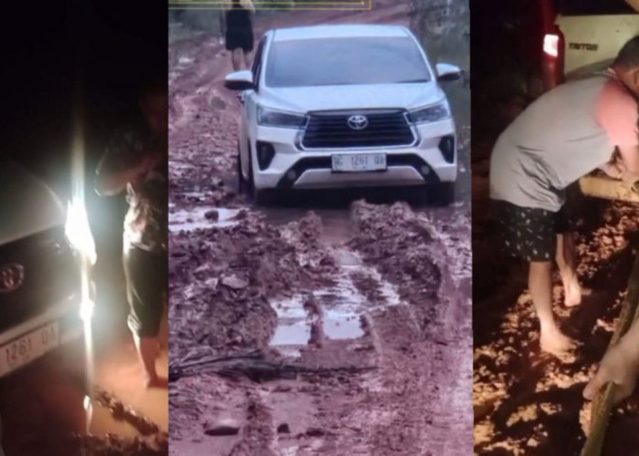 Hindari Jembatan Rusak di Musi Rawas, Ikuti Google Maps Pengendara Terjebak Jalan Berlumpur