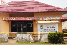 Usai Dirusak Massa, Kantor Lurah Pasar Muara Beliti Musi Rawas Dipasang Police Line,  Ini Tanggapan Camat