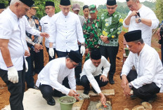 Tonggak Baru! Peletakan Batu Pertama Masjid Amalul Ummah dan Boarding School MAN 1 Lubuk Linggau