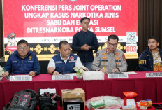 Sindikat Narkoba Tambang Digulung Polda Sumsel dan Bea Cukai, 11.443 Butir Ekstasi dan 1.399 Gram Sabu Disita