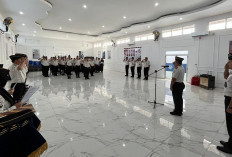 Lapas Lubuk Linggau Sematkan Kenaikan Pangkat Pegawai, Dorong Layanan Makin Profesional