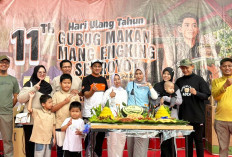 HUT ke-11 Gubug Makan Mang Engking Sebroyot Lubuk Linggau Sukses, Door Prize Ibadah Umroh dan Zumba Party