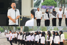 Kantor Pertanahan Musi Rawas Gelar Apel Pagi, Tekankan Disiplin dan Integritas Pegawai