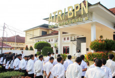 Apel Pagi Kantor Pertanahan Musi Rawas Tekankan Disiplin dan Kerapian Pegawai demi Pelayanan Prima