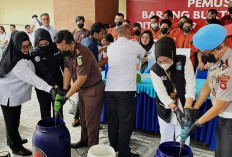 Polda Sumsel Musnahkan Barang Bukti Narkotika Senilai Rp7,9 Miliar, Selamatkan 83 Ribu Jiwa