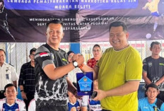 Pererat Sinergi Antarpegawai, Lapas Narkotika Muara Beliti dan Lapas Curup Gelar Pertandingan Olahraga