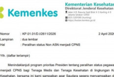 Viral, Kemenkes Terbitkan Surat Non ASN Jadi CPNS, ini Penjelasannya