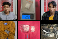 Bawa Sabu Lewat Depan Polres Musi Rawas Utara, 2 Orang Ditangkap