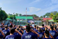 Semangat HARGANAS 2026, Lapas Narkotika Muara Beliti Gelar Upacara Bertema Ayah Wajib Hadir