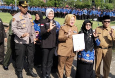 3.183 PPPK Paruh Waktu Terima SK, Bupati Musi Rawas Hj Ratna Machmud Ucapkan Selamat 