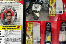 Bawa 1 Kg Lebih Narkoba dari Muratara, Warga Lubuk Linggau Diringkus