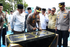 Dukung Program Nasional, Kapolda Sumsel Resmikan Gedung SPKT dan Fasilitas Sosial di Musi Rawas