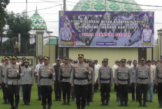 236 Personel Satpam dari Lubuk Linggau, Musi Rawas dan Muratara Apel Besar Bersama 