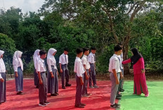 Walaupun Cuma 13 Orang, Pelajar SMA Negeri 7 Lubuk Linggau Semangat Ikuti MPLS