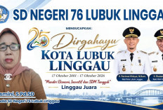 SD Negeri 76 Lubuk Linggau Mengucapkan Dirgahayu Kota Lubuk Linggau ke-25