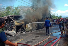 BPBD Muratara: 16 Korban Tewas, Tabrakan Bus ALS dengan Truk Tangki Hingga Terbakar