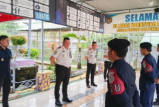 Kalapas Narkotika Muara Beliti Beri Penguatan kepada Jajaran P2U, Ini yang Ditegaskan