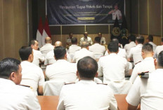 Awali Kepemimpinan Baru, Lapas Narkotika Muara Beliti Ikuti Penguatan Tugas, Fungsi dan Integritas Pegawai