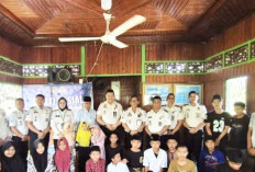 Tebar Kepedulian, Lapas Narkotika Muara Beliti Gelar Bakti Sosial untuk Masyarakat