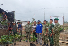 Sinergi YONIF TP 846/KS dan SKK Migas SRMD Realisasikan Program Penghijauan Hulu Migas