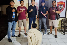 Tim Elang Polsek Lubuk Linggau Timur Tangkap Pencuri Motor Depan Eks Kompi