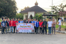 Sat Intelkam Polres Lubuk Linggau Bersama OKP Cipayung Plus Bagikan Takjil Ramadan